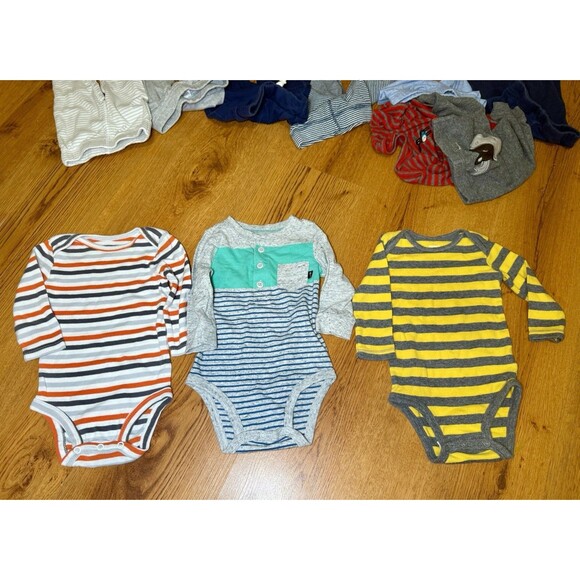 Baby Boy 6 Month Winter Lot Polo Ralph Lauren Carters Osh Kosh 17 Pcs - Picture 4 of 16
